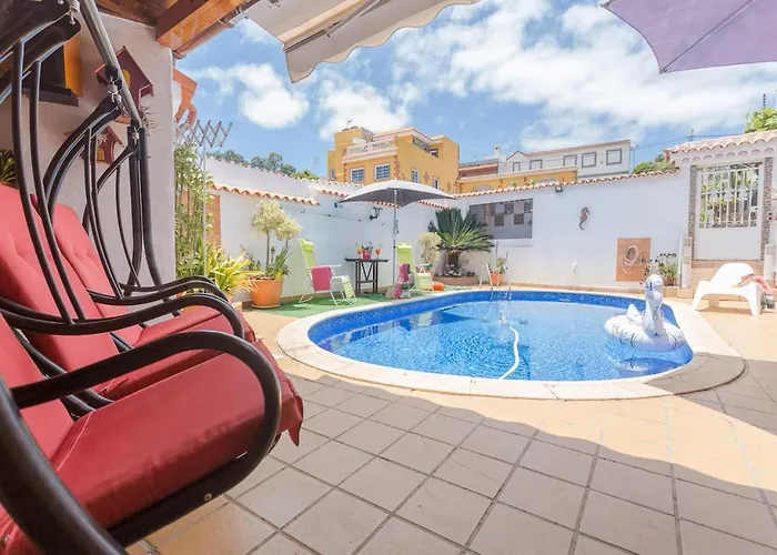 Сasa de vacaciones Canaria Pilar - Con Piscina Privada *